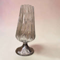 Copa antigua de cristal y metal plateado decorativa - Cositas Antiguas – La Guadaña, Anticuarios Online en Jerez , vender antigüedades, muebles antiguos
