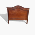 Cama antigua de caoba con diseño ondulado y gran estilo - Cositas Antiguas – La Guadaña, Anticuarios Online en Jerez , vender antigüedades, muebles antiguos