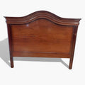Cama antigua de caoba con diseño ondulado y gran estilo - Cositas Antiguas – La Guadaña, Anticuarios Online en Jerez , vender antigüedades, muebles antiguos