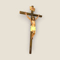 Crucificado Olot de pared con Cristo en cruz - Cositas Antiguas – La Guadaña, Anticuarios Online en Jerez , vender antigüedades, muebles antiguos