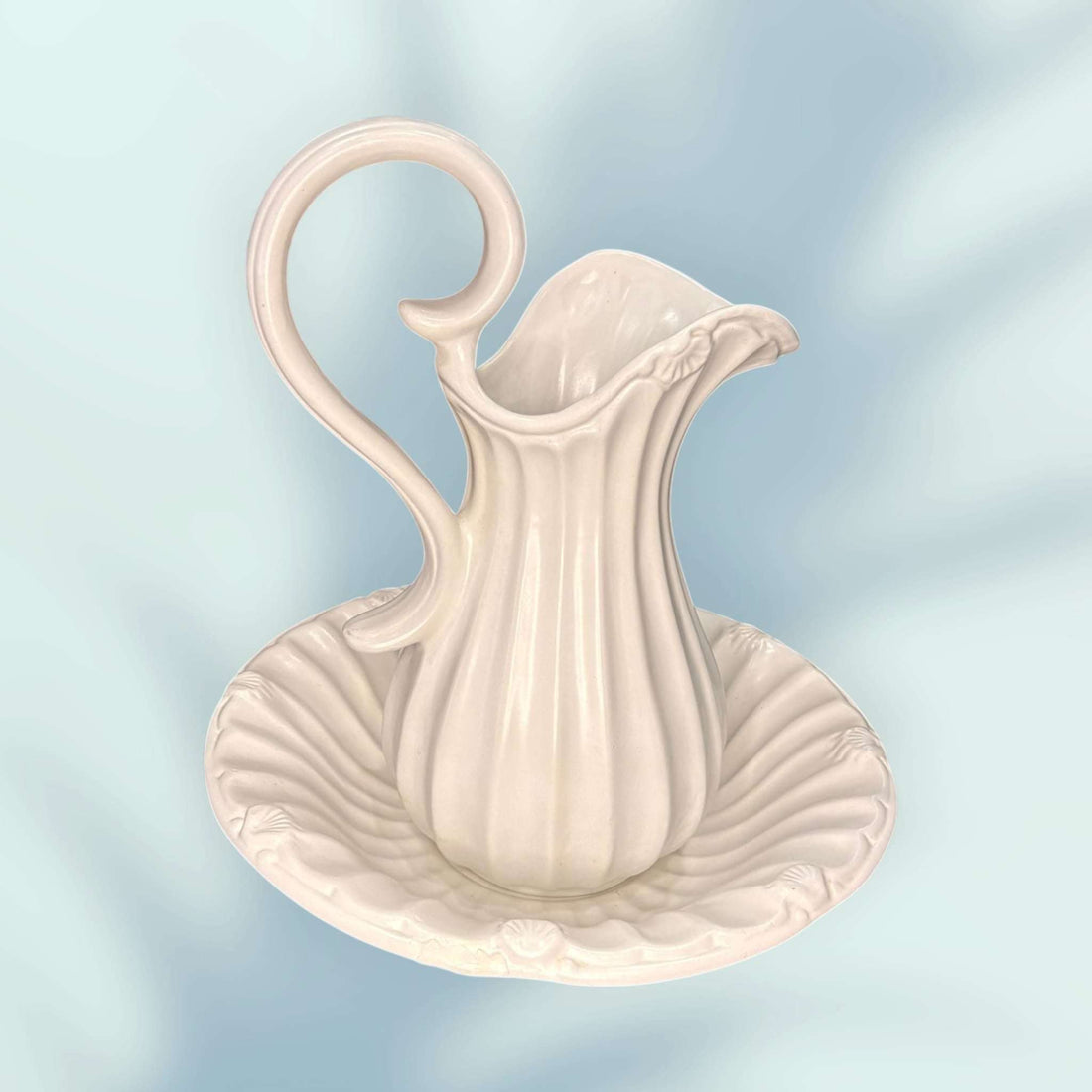 Aguamanil antiguo de porcelana con jarra y palangana - Cositas Antiguas – La Guadaña, Anticuarios Online en Jerez , vender antigüedades, muebles antiguos