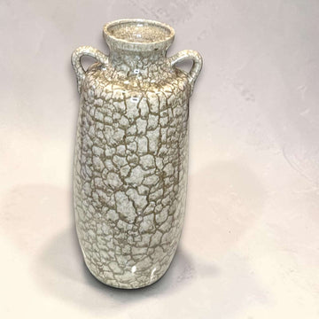 Florero antiguo de cerámica esmaltada craquelada - Cositas Antiguas – La Guadaña, Anticuarios Online en Jerez , vender antigüedades, muebles antiguos