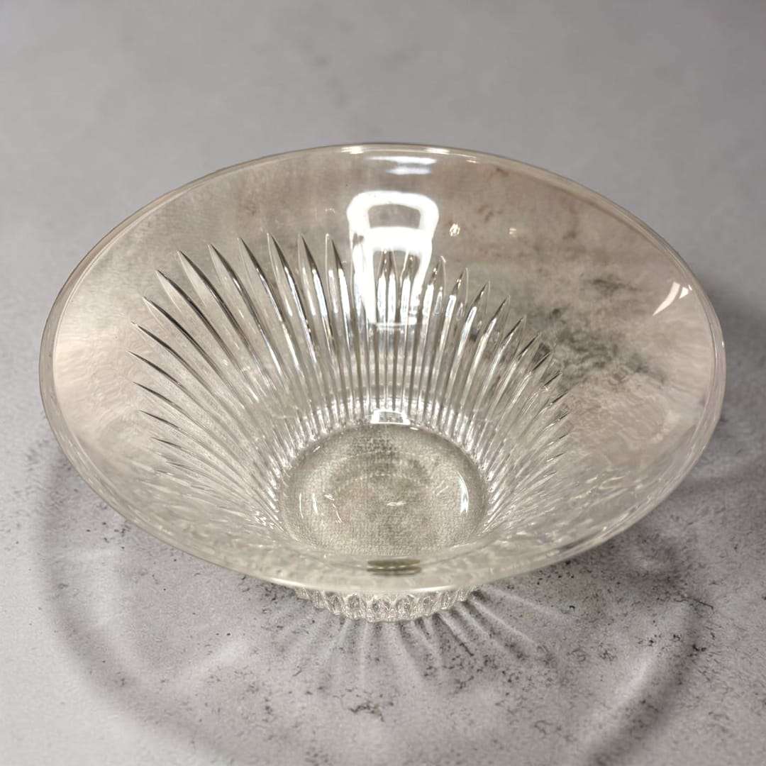 Frutero de cristal RCR italiano elegante decorativo - Cositas Antiguas – La Guadaña, Anticuarios Online en Jerez , vender antigüedades, muebles antiguos