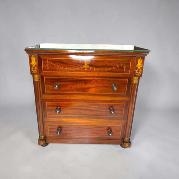 Mesita de noche antigua de caoba estilo Imperio - Cositas Antiguas – La Guadaña, Anticuarios Online en Jerez , vender antigüedades, muebles antiguos