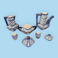 Juego de café antiguo de porcelana azul y blanco - Cositas Antiguas – La Guadaña, Anticuarios Online en Jerez , vender antigüedades, muebles antiguos