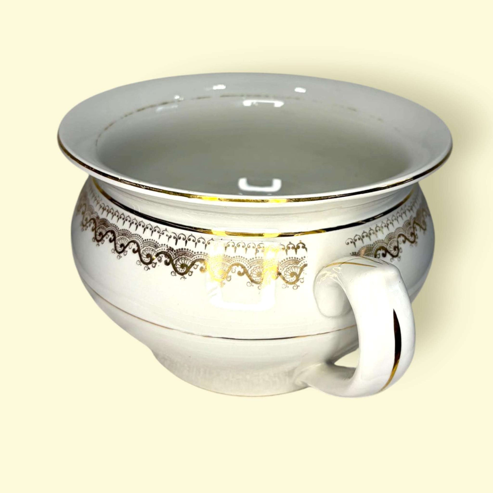 Orinal antiguo de porcelana San Claudio Oviedo - Cositas Antiguas – La Guadaña, Anticuarios Online en Jerez , vender antigüedades, muebles antiguos