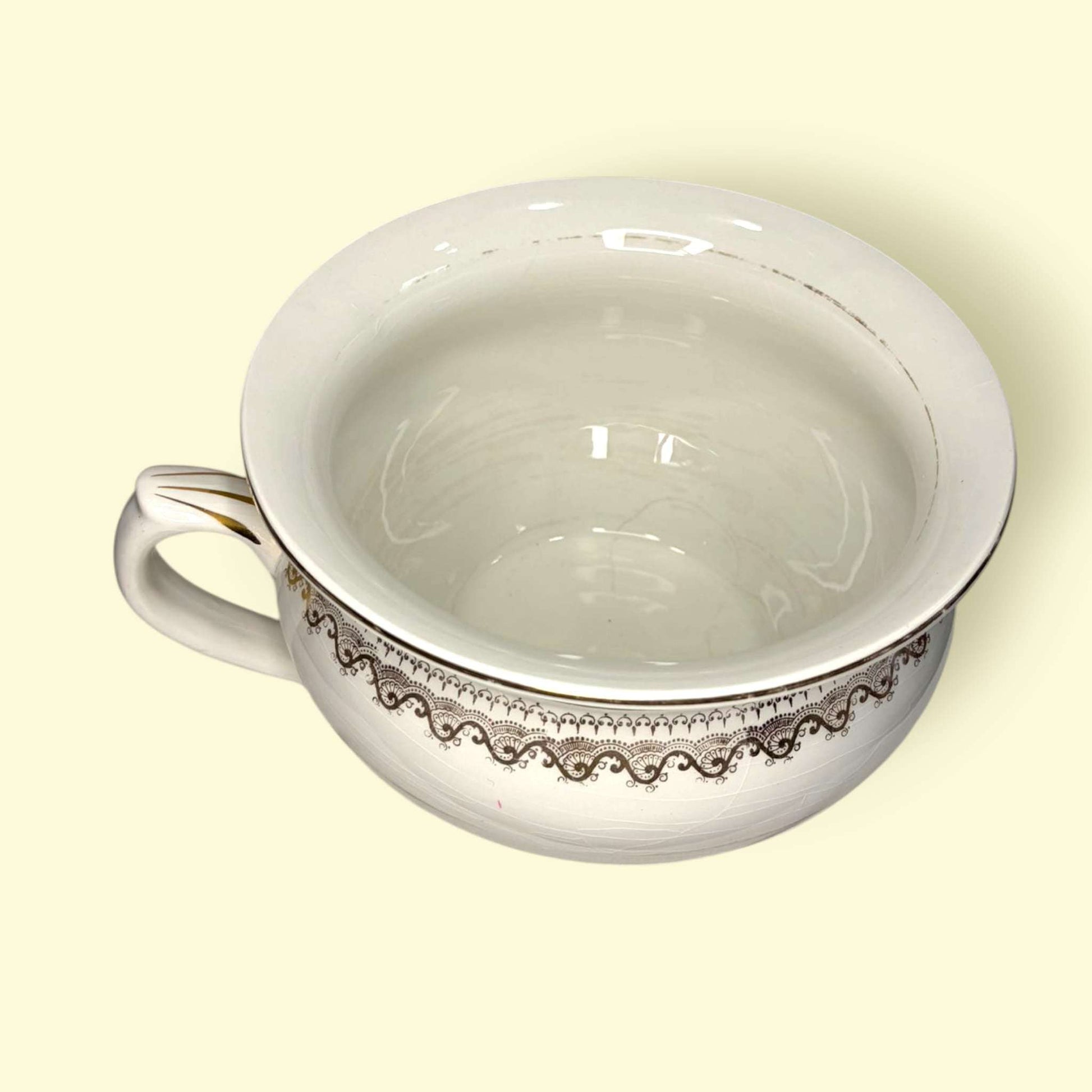 Orinal antiguo de porcelana San Claudio Oviedo - Cositas Antiguas – La Guadaña, Anticuarios Online en Jerez , vender antigüedades, muebles antiguos