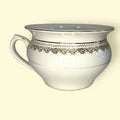 Orinal antiguo de porcelana San Claudio Oviedo - Cositas Antiguas – La Guadaña, Anticuarios Online en Jerez , vender antigüedades, muebles antiguos