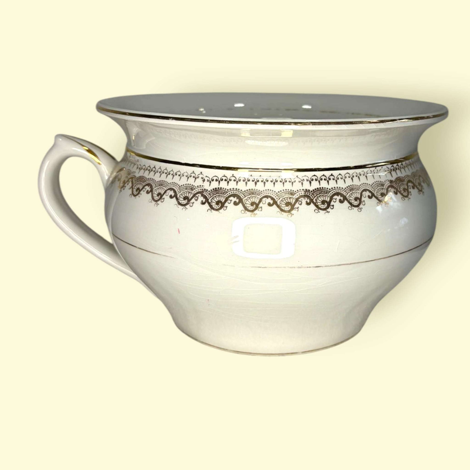 Orinal antiguo de porcelana San Claudio Oviedo - Cositas Antiguas – La Guadaña, Anticuarios Online en Jerez , vender antigüedades, muebles antiguos