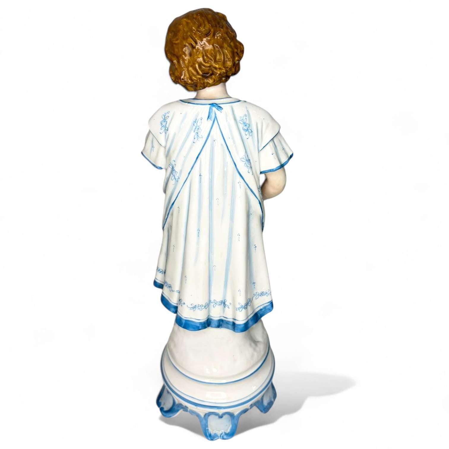 Figuras antiguas de porcelana alemana en pareja - Cositas Antiguas – La Guadaña, Anticuarios Online en Jerez , vender antigüedades, muebles antiguos