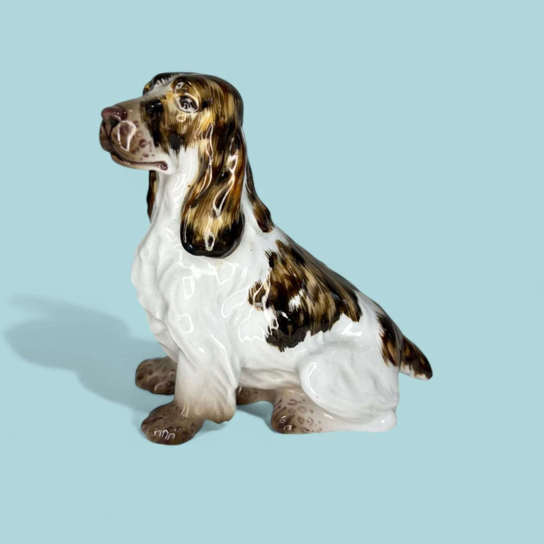 Perro de porcelana C Martinu S.L. vintage decorativo - Cositas Antiguas – La Guadaña, Anticuarios Online en Jerez , vender antigüedades, muebles antiguos