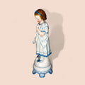 Figuras antiguas de porcelana alemana en pareja - Cositas Antiguas – La Guadaña, Anticuarios Online en Jerez , vender antigüedades, muebles antiguos