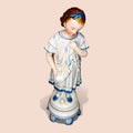 Figuras antiguas de porcelana alemana en pareja - Cositas Antiguas – La Guadaña, Anticuarios Online en Jerez , vender antigüedades, muebles antiguos