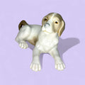 Perro de porcelana NAO Lladró antiguo - Cositas Antiguas – La Guadaña, Anticuarios Online en Jerez , vender antigüedades, muebles antiguos