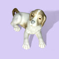 Perro de porcelana NAO Lladró antiguo - Cositas Antiguas – La Guadaña, Anticuarios Online en Jerez , vender antigüedades, muebles antiguos