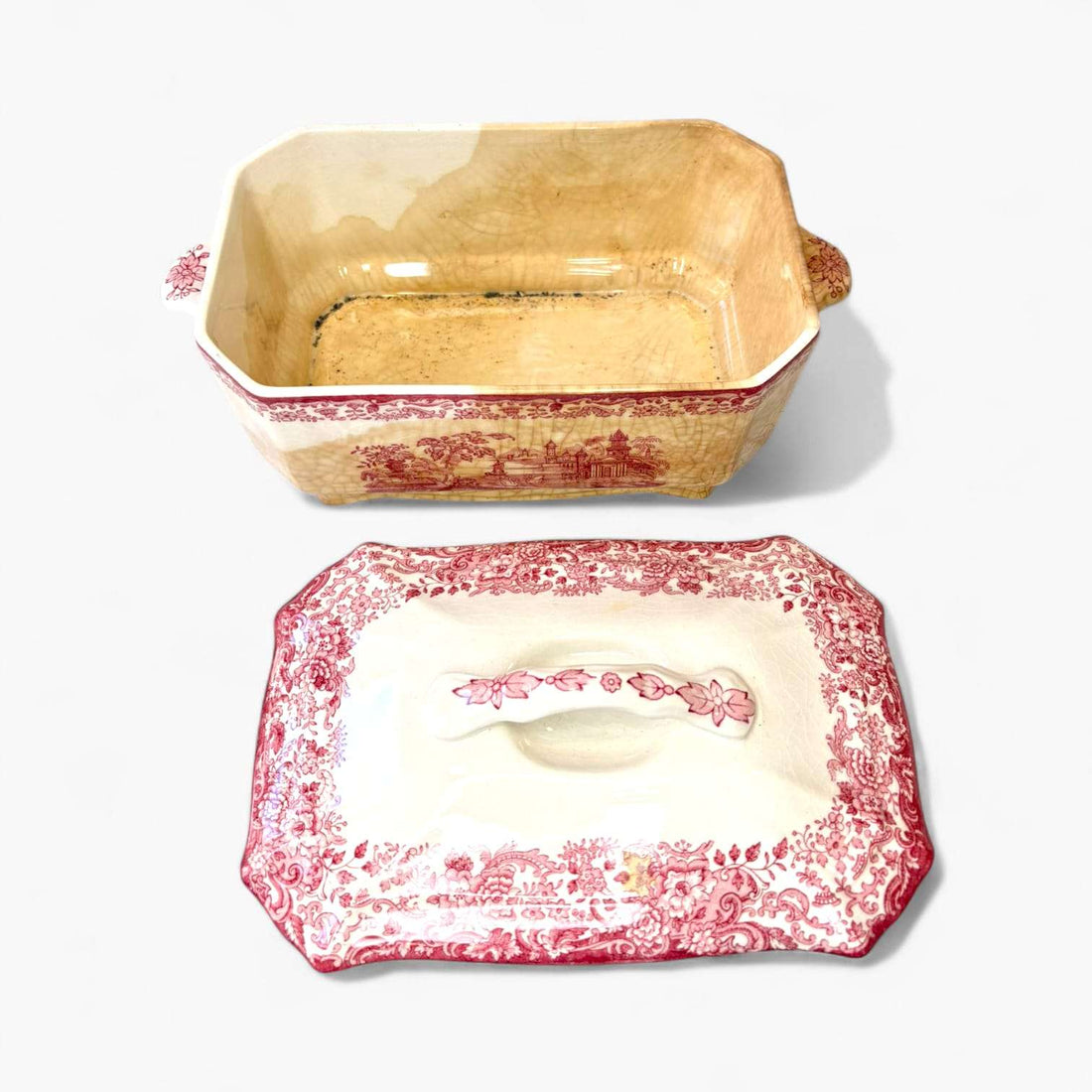 Galletera antigua de La Cartuja Pickman Sevilla - Cositas Antiguas – La Guadaña, Anticuarios Online en Jerez , vender antigüedades, muebles antiguos