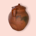 Orza antigua de barro cocido con tapa y asas - Cositas Antiguas – La Guadaña, Anticuarios Online en Jerez , vender antigüedades, muebles antiguos