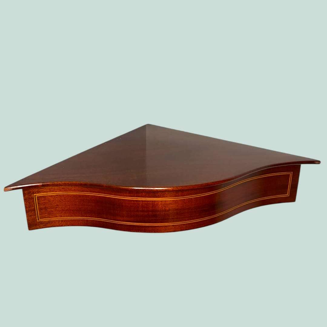Esquinera antigua de caoba con taracea elegante - Cositas Antiguas – La Guadaña, Anticuarios Online en Jerez , vender antigüedades, muebles antiguos