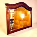 Espejo de caoba antiguo con cristal biselado elegante - Cositas Antiguas – La Guadaña, Anticuarios Online en Jerez , vender antigüedades, muebles antiguos
