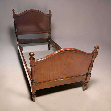 Cama antigua de caoba de 90 cm para dormitorio - Cositas Antiguas – La Guadaña, Anticuarios Online en Jerez , vender antigüedades, muebles antiguos