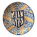 Plato de cerámica pintado a mano decorativo - Cositas Antiguas – La Guadaña, Anticuarios Online en Jerez , vender antigüedades, muebles antiguos