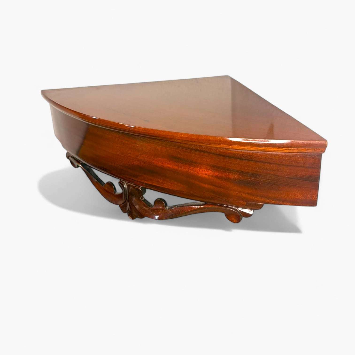 Esquinera antigua de caoba con talla decorativa - Cositas Antiguas – La Guadaña, Anticuarios Online en Jerez , vender antigüedades, muebles antiguos