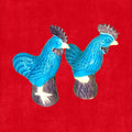 Pareja de gallos de porcelana china antigua - Cositas Antiguas – La Guadaña, Anticuarios Online en Jerez , vender antigüedades, muebles antiguos