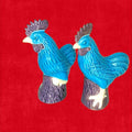 Pareja de gallos de porcelana china antigua - Cositas Antiguas – La Guadaña, Anticuarios Online en Jerez , vender antigüedades, muebles antiguos