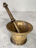 Mortero antiguo de bronce con maja original - Cositas Antiguas – La Guadaña, Anticuarios Online en Jerez , vender antigüedades, muebles antiguos