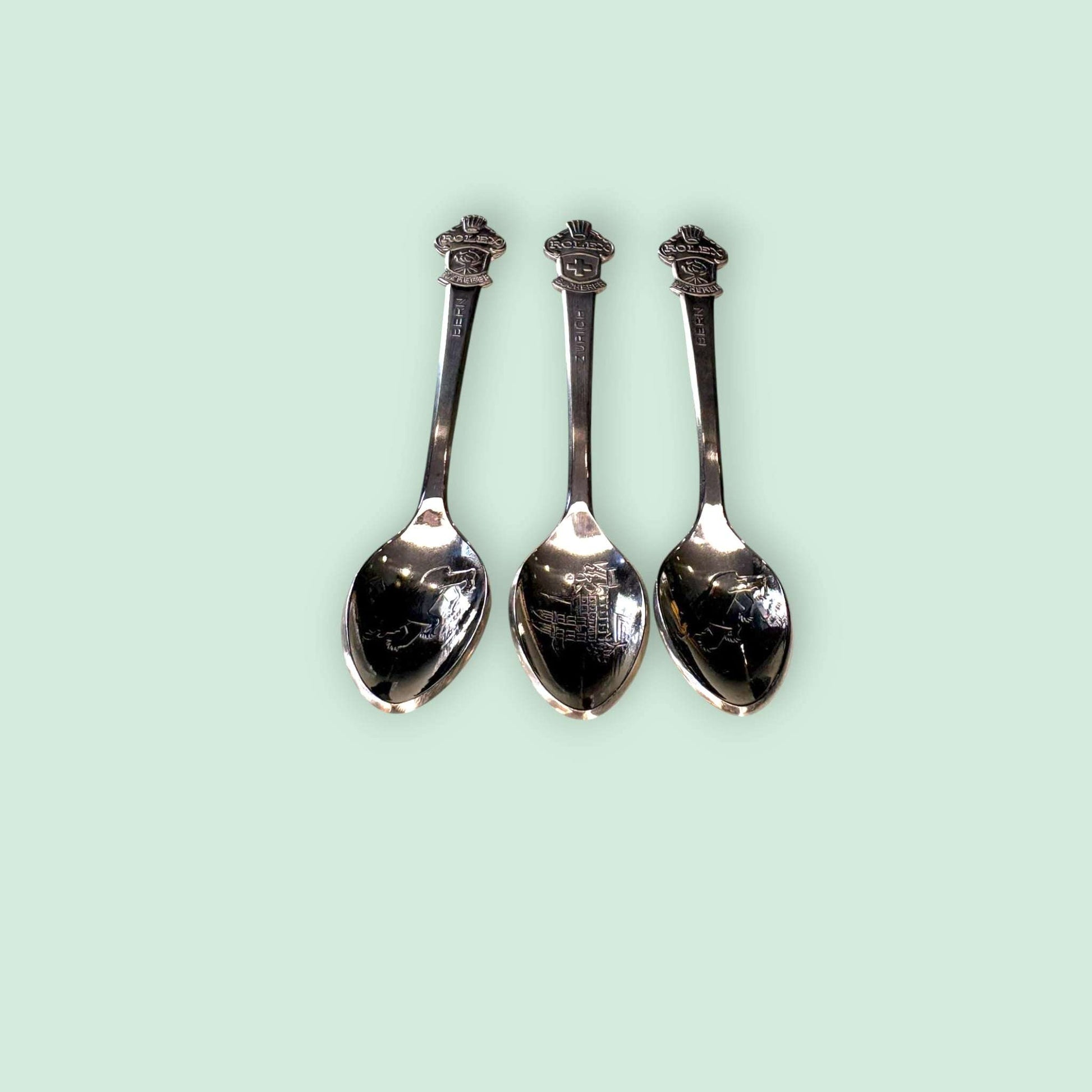 Cucharas antiguas Rolex de metal plateado - Cositas Antiguas – La Guadaña, Anticuarios Online en Jerez , vender antigüedades, muebles antiguos