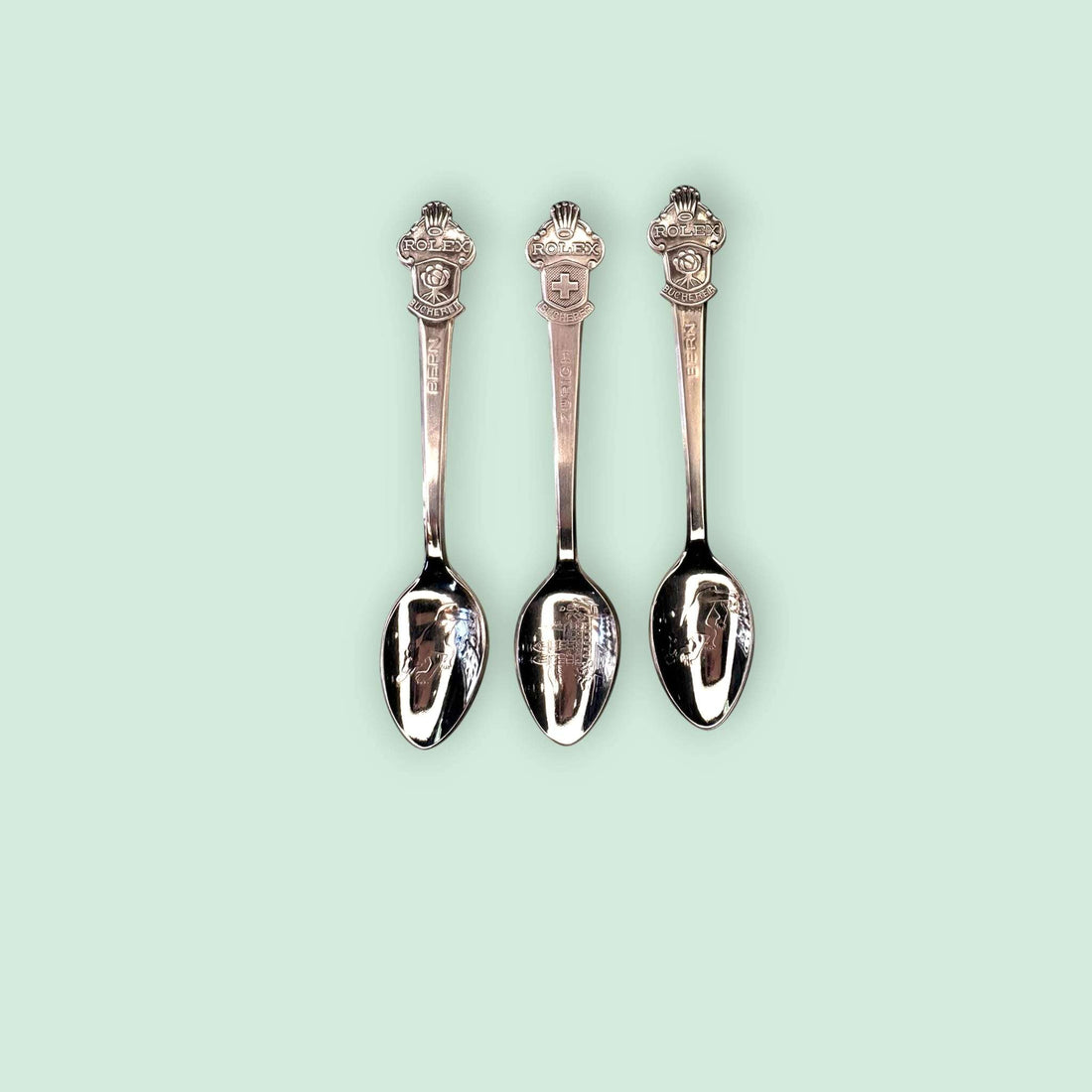 Cucharas antiguas Rolex de metal plateado - Cositas Antiguas – La Guadaña, Anticuarios Online en Jerez , vender antigüedades, muebles antiguos
