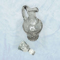 Vinajeras antiguas de cristal tallado con tapón - Cositas Antiguas – La Guadaña, Anticuarios Online en Jerez , vender antigüedades, muebles antiguos