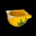 Mortero antiguo de cerámica esmaltada amarillo vintage - Cositas Antiguas – La Guadaña, Anticuarios Online en Jerez , vender antigüedades, muebles antiguos