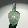Damajuana antigua de cristal verde decorativa - Cositas Antiguas – La Guadaña, Anticuarios Online en Jerez , vender antigüedades, muebles antiguos