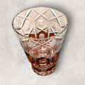 Florero antiguo de cristal tallado ámbar Art Decó - Cositas Antiguas – La Guadaña, Anticuarios Online en Jerez , vender antigüedades, muebles antiguos