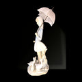 Figura Lladró niña con paraguas y ocas porcelana - Cositas Antiguas – La Guadaña, Anticuarios Online en Jerez , vender antigüedades, muebles antiguos