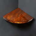 Esquinera antigua de caoba con taracea frontal decorativa - Cositas Antiguas – La Guadaña, Anticuarios Online en Jerez , vender antigüedades, muebles antiguos