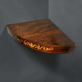 Esquinera antigua de caoba con taracea frontal decorativa - Cositas Antiguas – La Guadaña, Anticuarios Online en Jerez , vender antigüedades, muebles antiguos
