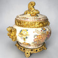 Juego de joyeros barroco en porcelana decorativa - Cositas Antiguas – La Guadaña, Anticuarios Online en Jerez , vender antigüedades, muebles antiguos