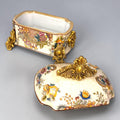 Juego de joyeros barroco en porcelana decorativa - Cositas Antiguas – La Guadaña, Anticuarios Online en Jerez , vender antigüedades, muebles antiguos