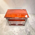 Mueble TV de caoba antiguo con cajón y alacena - Cositas Antiguas – La Guadaña, Anticuarios Online en Jerez , vender antigüedades, muebles antiguos