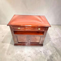 Mueble TV de caoba antiguo con cajón y alacena - Cositas Antiguas – La Guadaña, Anticuarios Online en Jerez , vender antigüedades, muebles antiguos