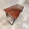 Mueble TV de caoba antiguo con cajón y alacena - Cositas Antiguas – La Guadaña, Anticuarios Online en Jerez , vender antigüedades, muebles antiguos