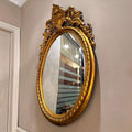 Espejo cornucopia dorado antiguo grande | Cositas Antiguas - Cositas Antiguas – La Guadaña, Anticuarios Online en Jerez , vender antigüedades, muebles antiguos