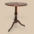 Velador de caoba antiguo con tablero redondo - Cositas Antiguas – La Guadaña, Anticuarios Online en Jerez , vender antigüedades, muebles antiguos