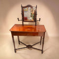 Tocador victoriano inglés de caoba con espejo antiguo - Cositas Antiguas – La Guadaña, Anticuarios Online en Jerez , vender antigüedades, muebles antiguos
