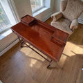 Escritorio de caoba antiguo con cajones | Cositas Antiguas - Cositas Antiguas – La Guadaña, Anticuarios Online en Jerez , vender antigüedades, muebles antiguos