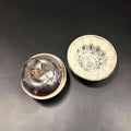 Mantequillero de metal plateado con forma de manzana - Cositas Antiguas – La Guadaña, Anticuarios Online en Jerez , vender antigüedades, muebles antiguos