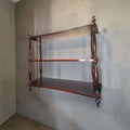 Estantería de caoba antigua para pared tallada - Cositas Antiguas – La Guadaña, Anticuarios Online en Jerez , vender antigüedades, muebles antiguos