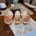 Juego de copas de cristal tallado antiguo - Cositas Antiguas – La Guadaña, Anticuarios Online en Jerez , vender antigüedades, muebles antiguos